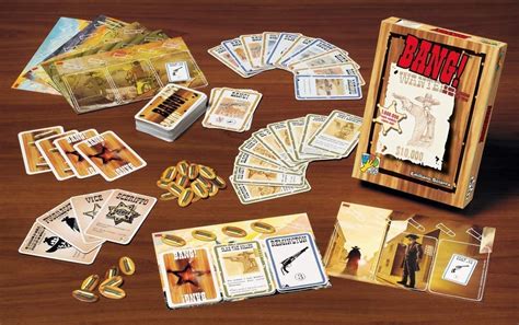 Bang! The Wild West Card Game Filled with Saloon Shootouts and Sneaky Betrayal!