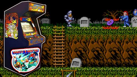 Ghosts 'n Goblins: An Unforgettable Arcade Nightmare Filled with Challenges and Zombie Fun!