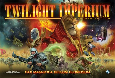 Twilight Imperium Fourth Edition: A Galactic Tapestry Woven With Conquest and Diplomacy!