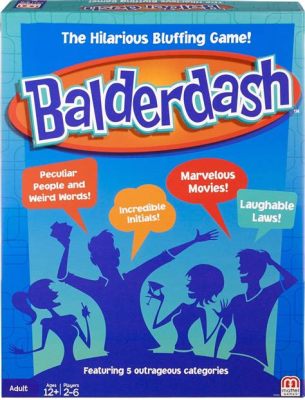 Balderdash! A Hilariously Deceptive Party Game of Bluff and Vocabulary!