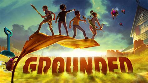  Grounded:  A Backyard Becomes a Battlefield for Shrunken Teens!